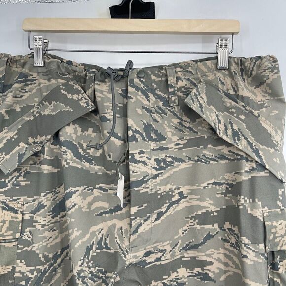 Proper International Green Camouflage Cargo Trousers Utility Pants Large NWT - Picture 4 of 10